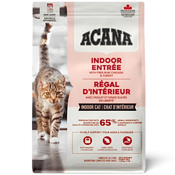 Acana Indoor Entree Dry Cat Food 4.5kg